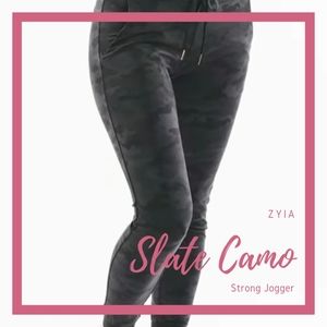 Zyia Slate Camo Strong Jogger XXXL